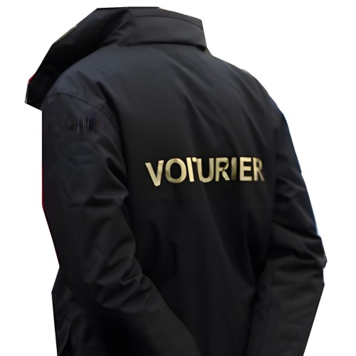 PARKA VOITURIER "BRODERIE OR" PK500