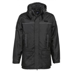 PARKA NOIRE SÉCURITÉ PRIVÉE