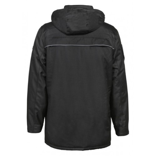 PARKA NOIRE SÉCURITÉ PRIVÉE