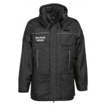 PARKA NOIRE SÉCURITÉ PRIVÉE
