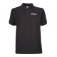 POLO SECURITE NOIR BRODERIE SECURITE BLANC