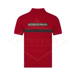 Polo MC SSIAP SECURITE PRIVEE avec emplacement POCHETTE
