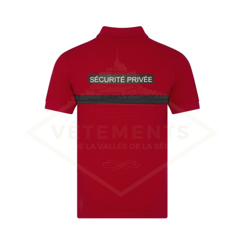Polo MC SSIAP SECURITE PRIVEE avec emplacement POCHETTE