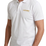 POLO BLANC VOITURIER BRODERIE OR