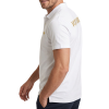 POLO BLANC VOITURIER BRODERIE OR