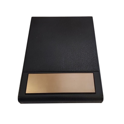 Presentoire grave avec Medaille de table de la police municipale de la ville de Paris