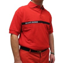 Polo Manches courtes Securite Incendie
