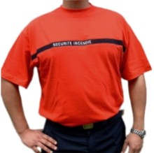 Tee Shirt Securite Incendie
