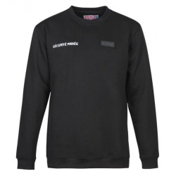 SWEAT NOIR SECURITE PRIVEE