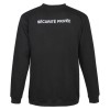 SWEAT NOIR SECURITE PRIVEE