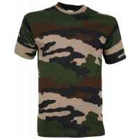 T-Shirt Militaire Camouflage