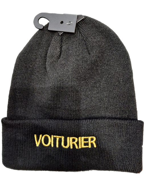Bonnet Acrylique brode VOITURIER
